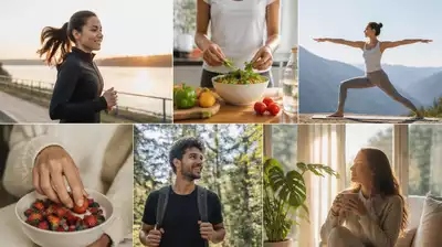 Lifestyle Bild von Menschen, die aktiv sind und gesunde Gewohnheiten pflegen