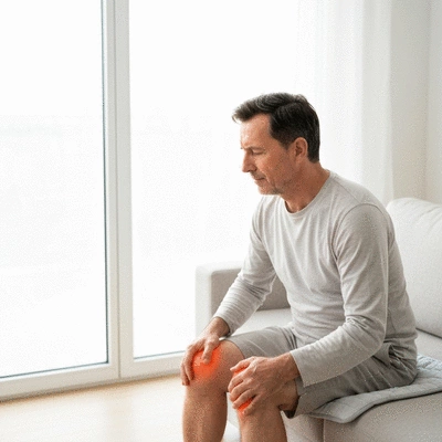 User managing joint pain with weather considerations