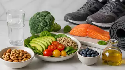 Healthy lifestyle choices for reducing inflammation