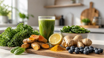Lifestyle mit gesunden Lebensmitteln