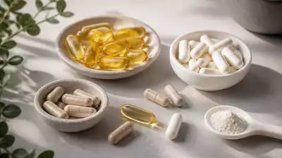 Lifestyle image with supplements