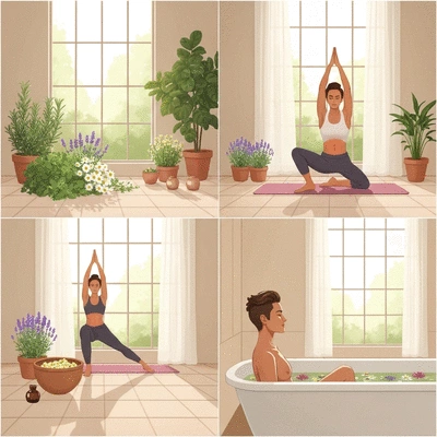 Lifestyle image of natural remedies